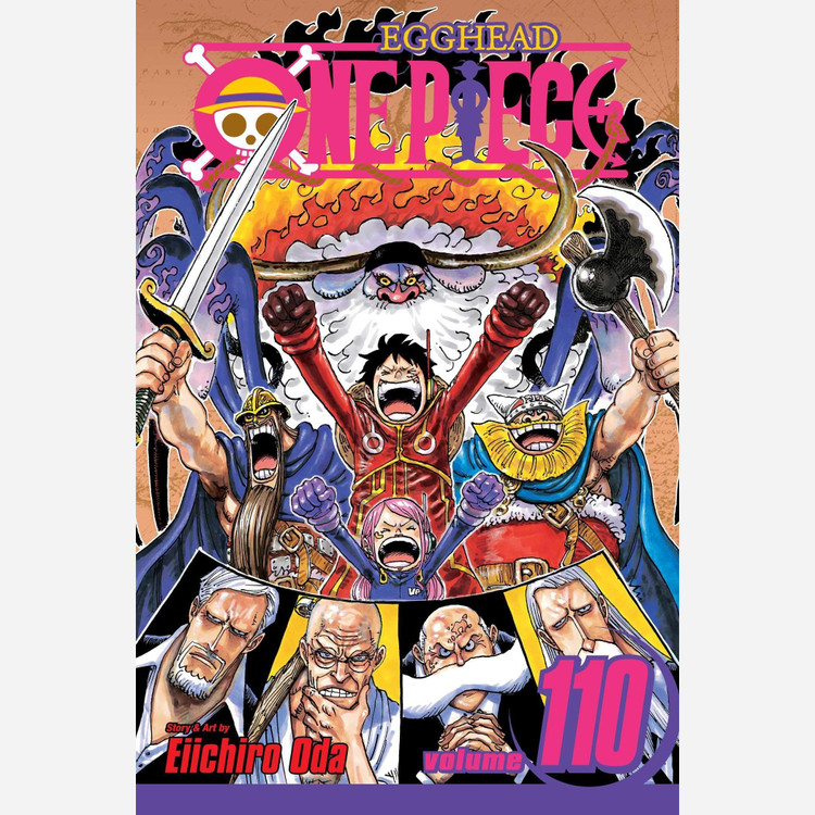 مانگا One Piece 110 وان پیس 110 انگلیسی و فارسی