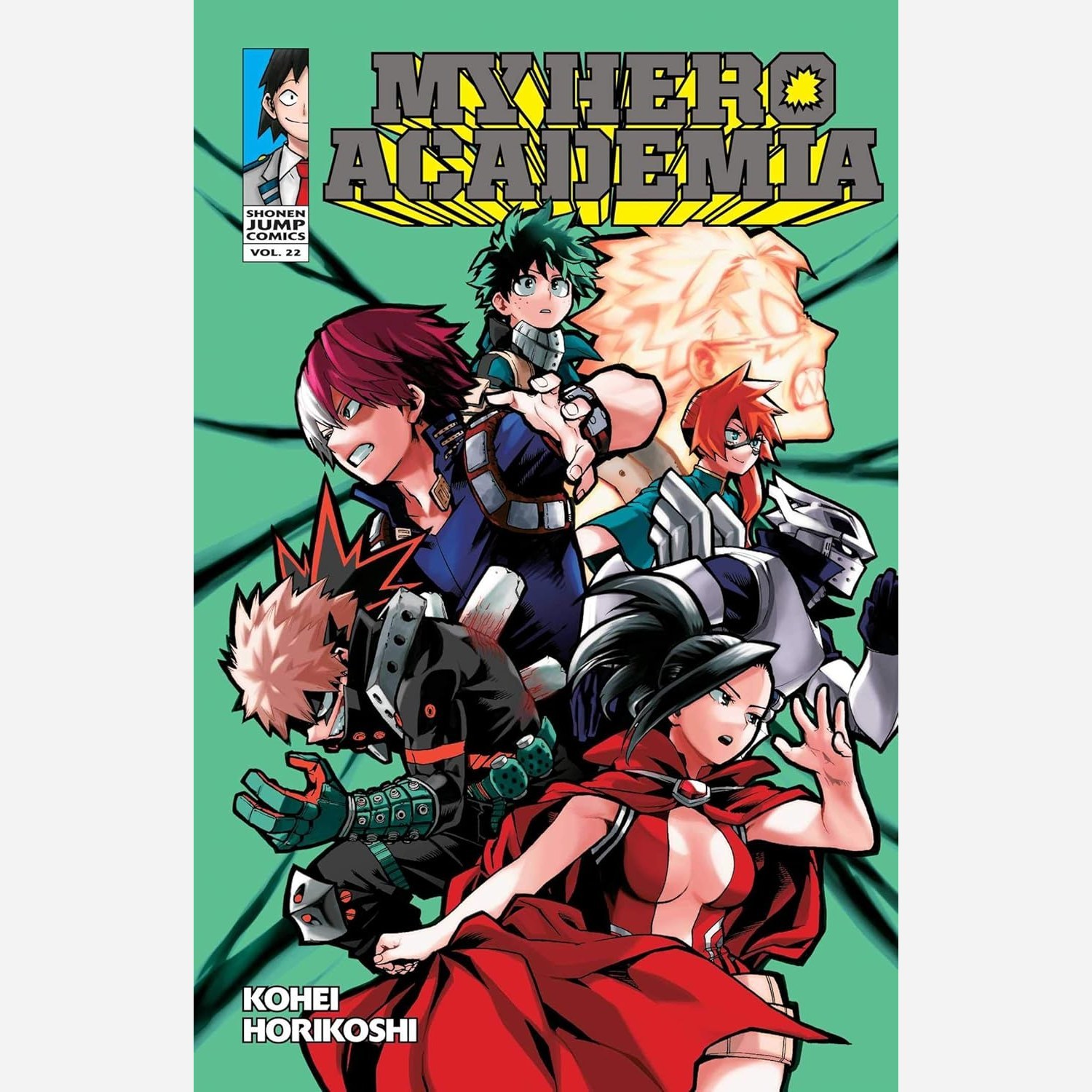 مانگا آکادمی قهرمان من My Hero Academia 22 هیرو آکادمیا