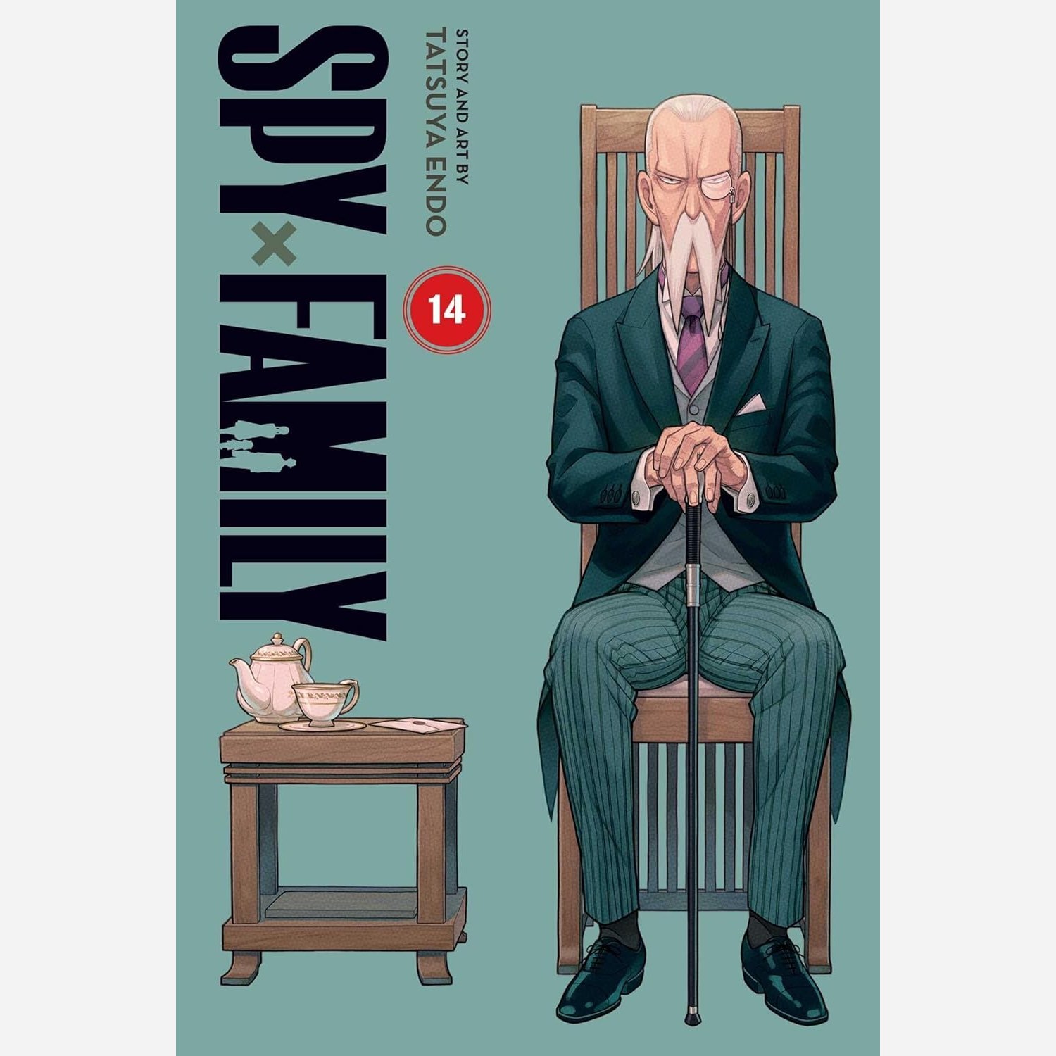 مانگا Spy X Family 14 خانواده جاسوس 14 زبان انگلیسی