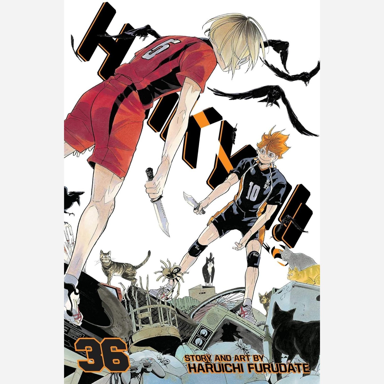 مانگا Haikyu 36 هایکیو 36 زبان انگلیسی