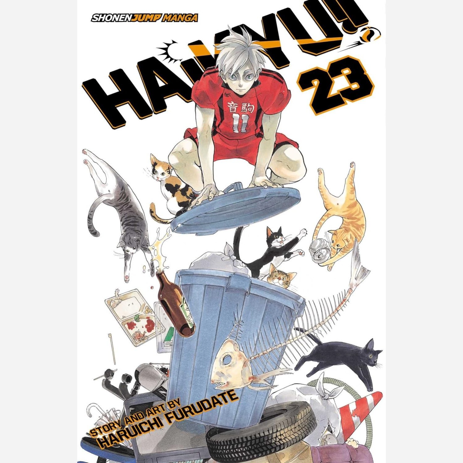 مانگا هایکیو Haikyu 23 زبان انگلیسی