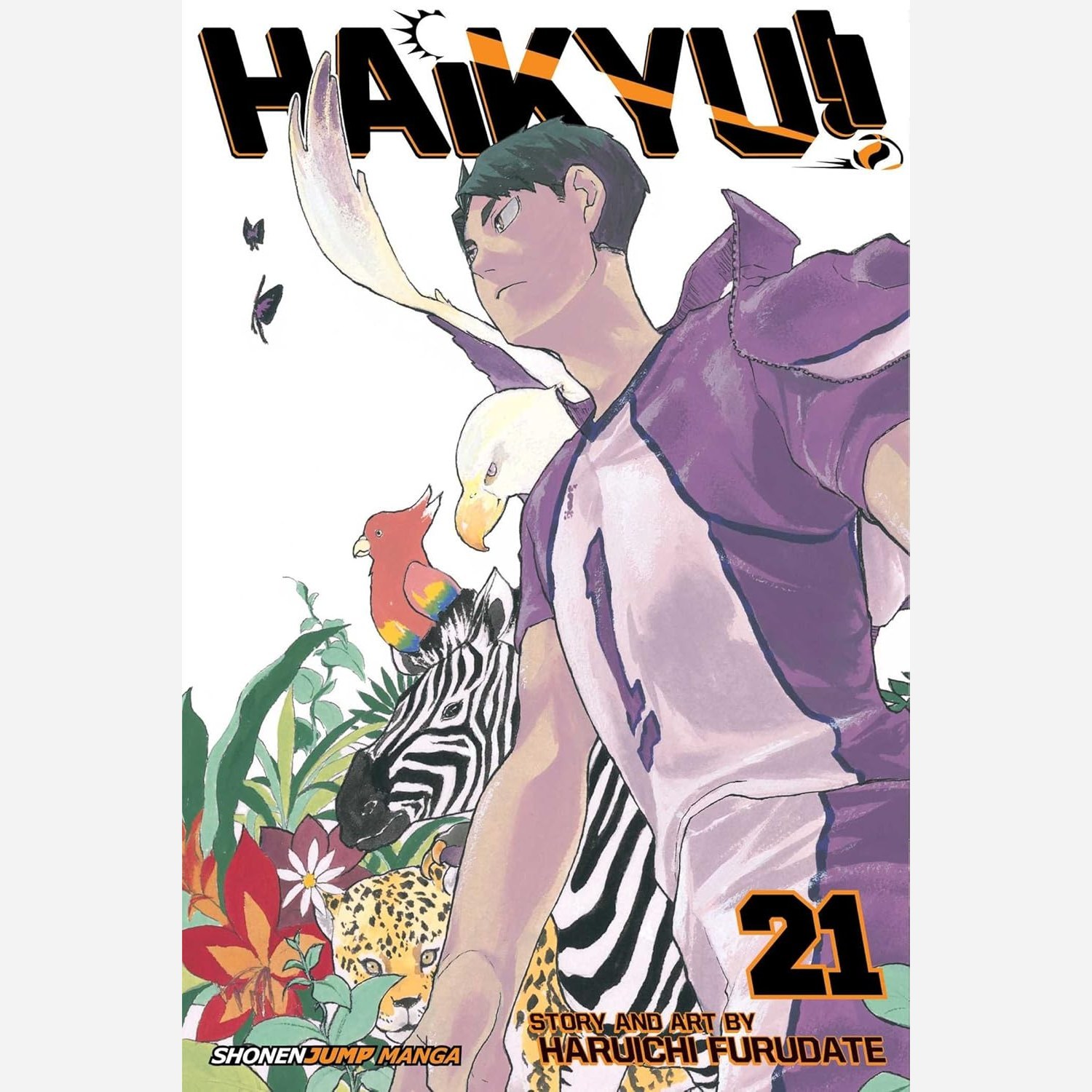 مانگا هایکیو Haikyu 21 زبان انگلیسی