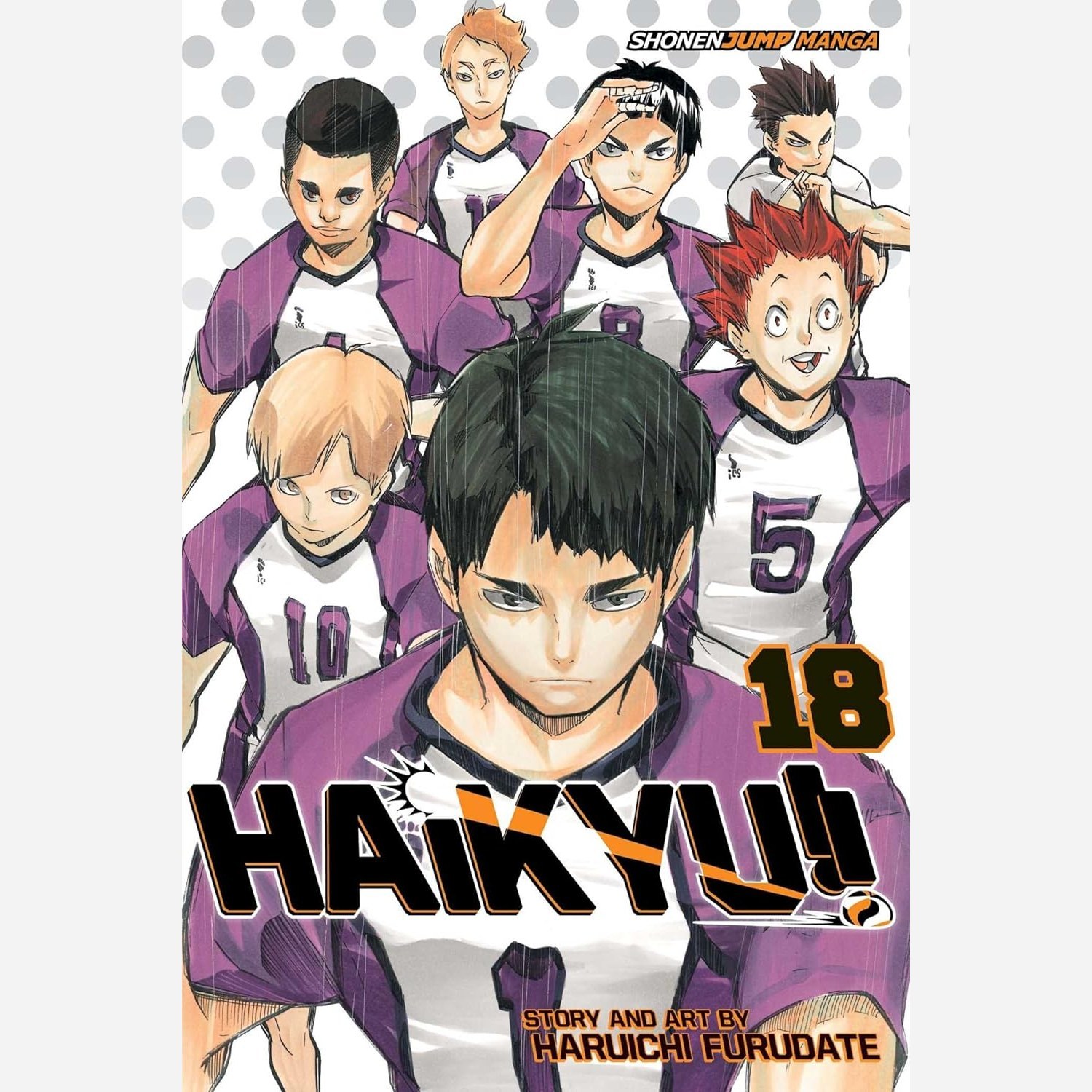 مانگا هایکیو Haikyu 18 زبان انگلیسی