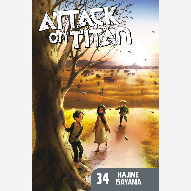 مانگا Attack on Titan 34 حمله به تایتان (اتک آن تایتان)