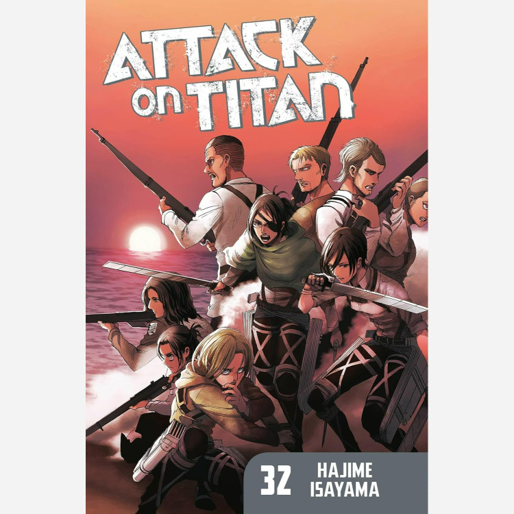 مانگا Attack on Titan 32 حمله به تایتان (اتک آن تایتان)