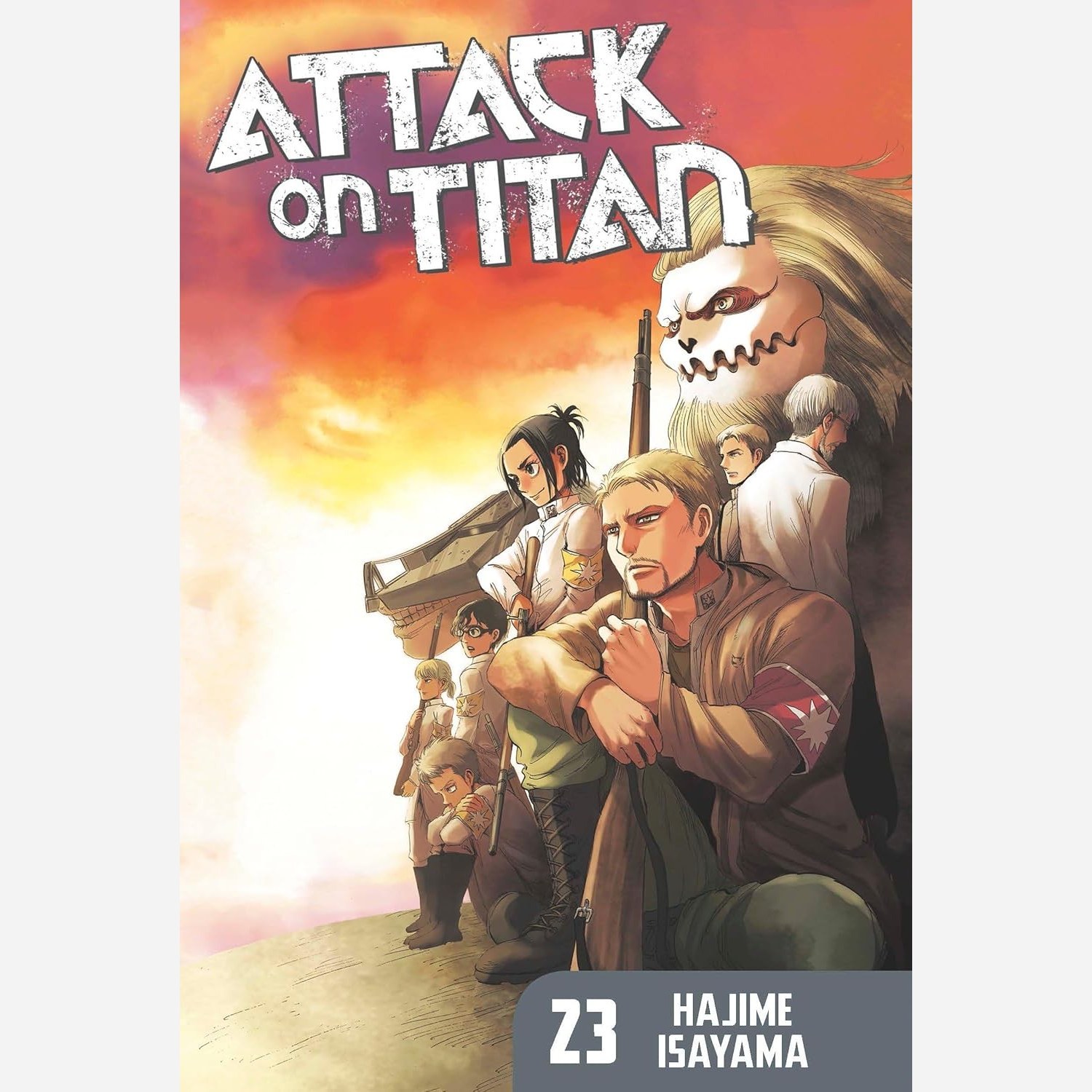 مانگا حمله به تایتان Attack on Titan 23 (اتک آن تایتان)
