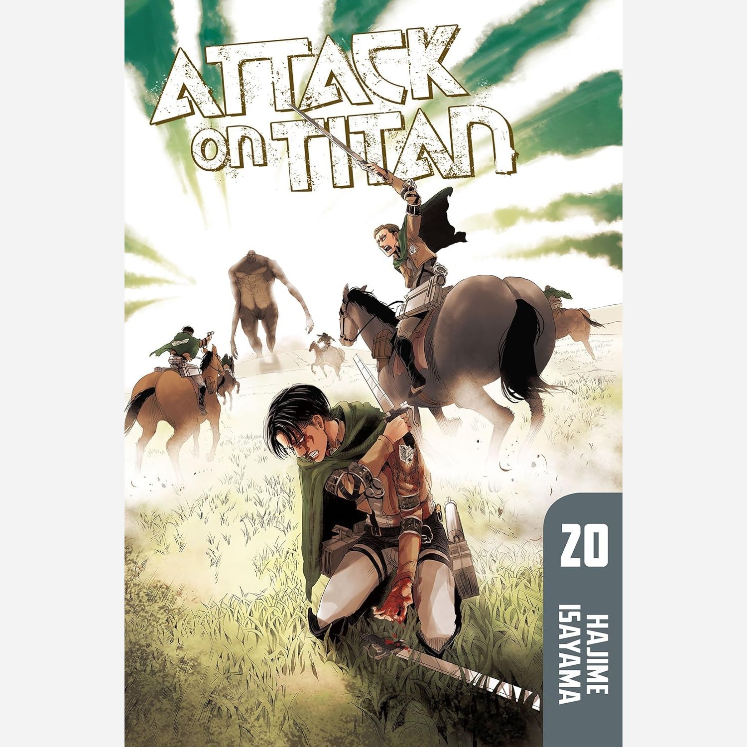 مانگا اتک آن تایتان Attack on Titan 20 (حمله به تایتان)