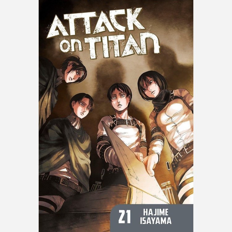 مانگا حمله به تایتان Attack on Titan 21 (اتک آن تایتان)