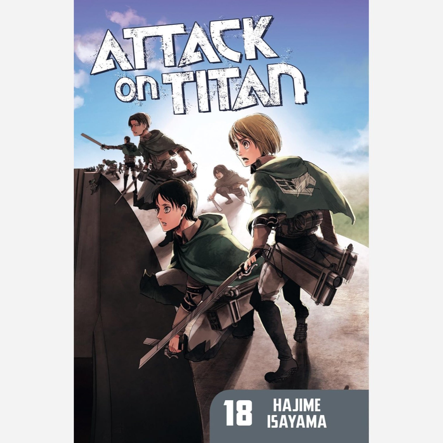 مانگا اتک آن تایتان Attack on Titan 18 (حمله به تایتان)