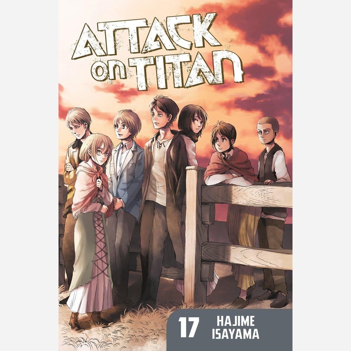 مانگا اتک آن تایتان Attack on Titan 17 (حمله به تایتان)