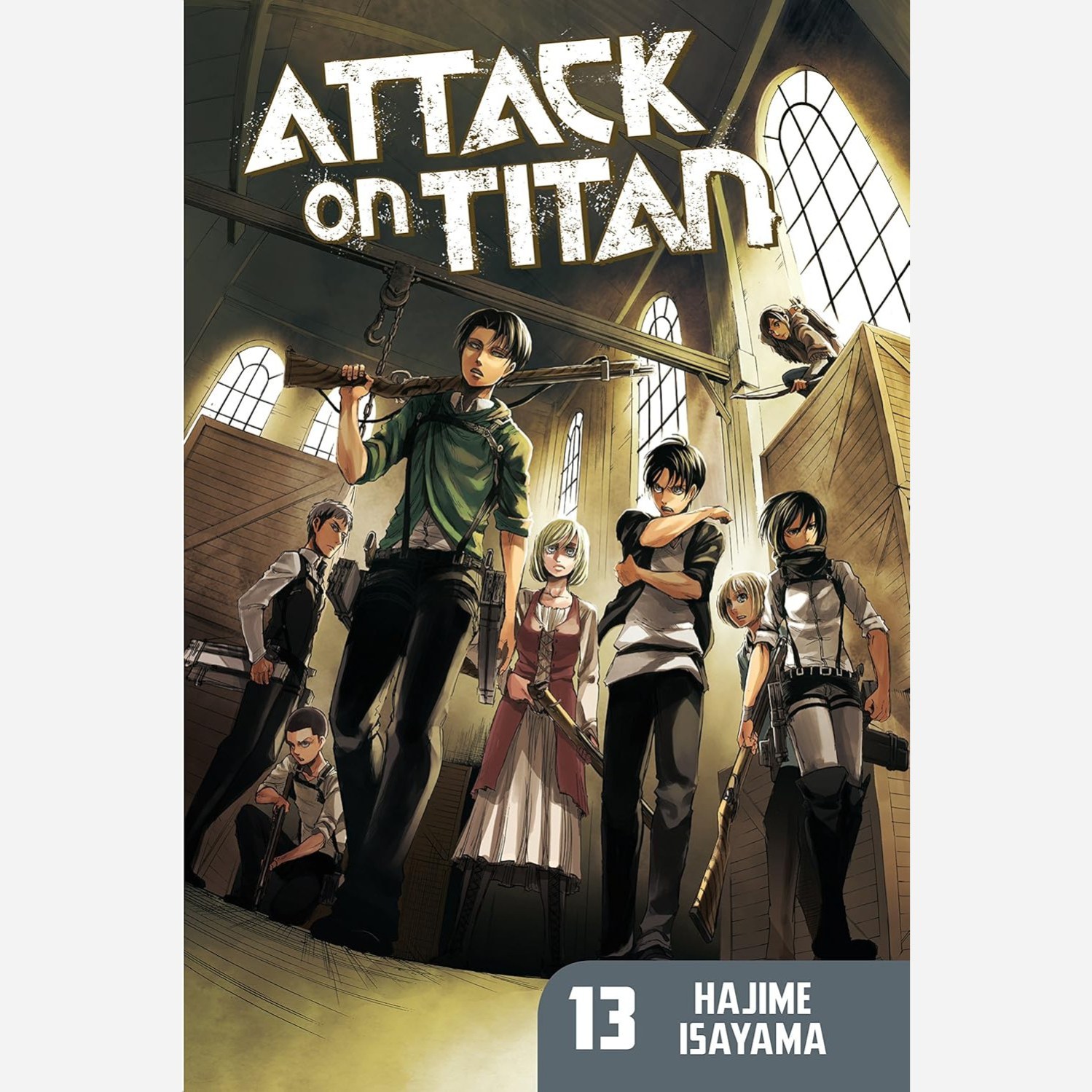 مانگا اتک آن تایتان Attack on Titan 13 (حمله به تایتان)