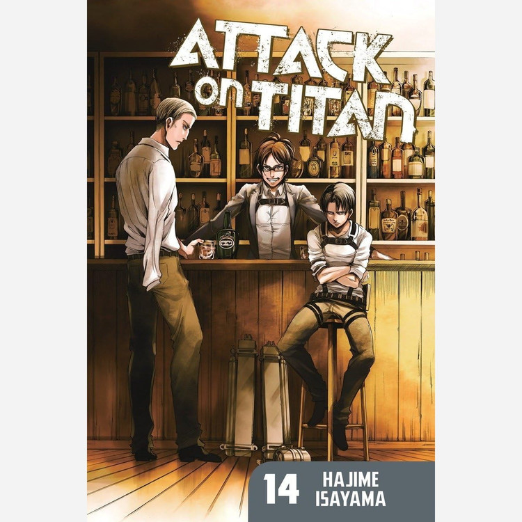 مانگا اتک آن تایتان Attack on Titan 14 (حمله به تایتان)