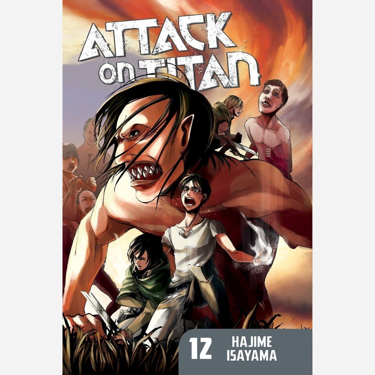مانگا اتک آن تایتان Attack on Titan 12 (حمله به تایتان)