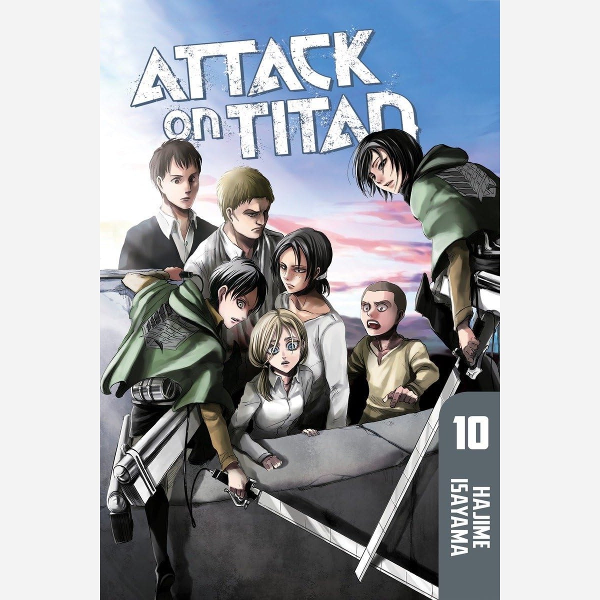 مانگا اتک آن تایتان Attack on Titan 10 (حمله به تایتان)