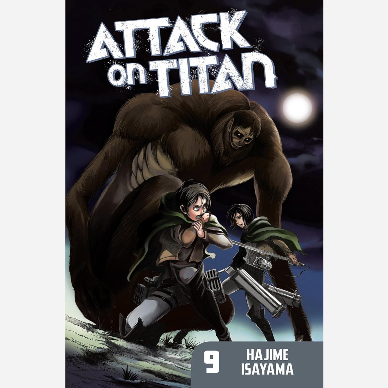 مانگا اتک آن تایتان Attack on Titan 9 (حمله به تایتان)