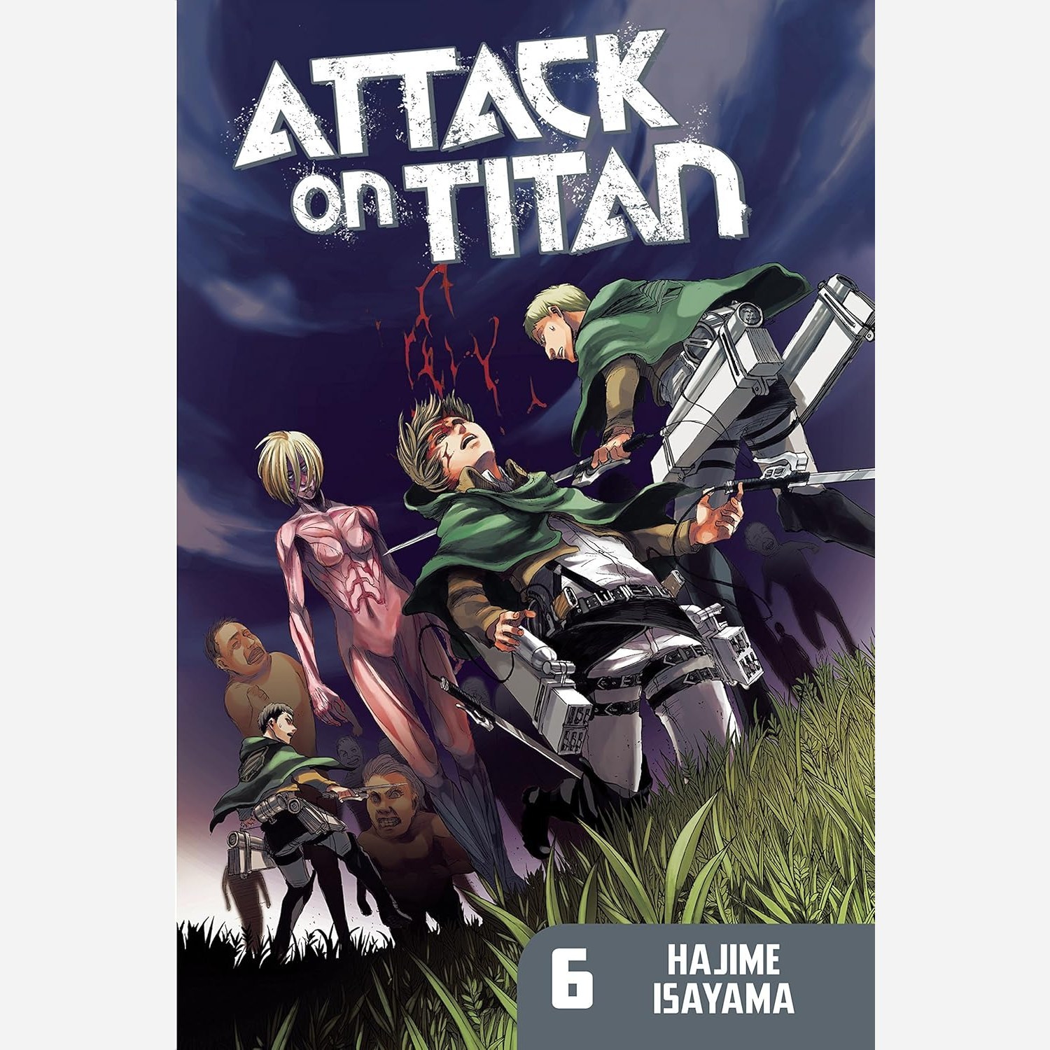 مانگا اتک آن تایتان Attack on Titan 6 (حمله به تایتان)
