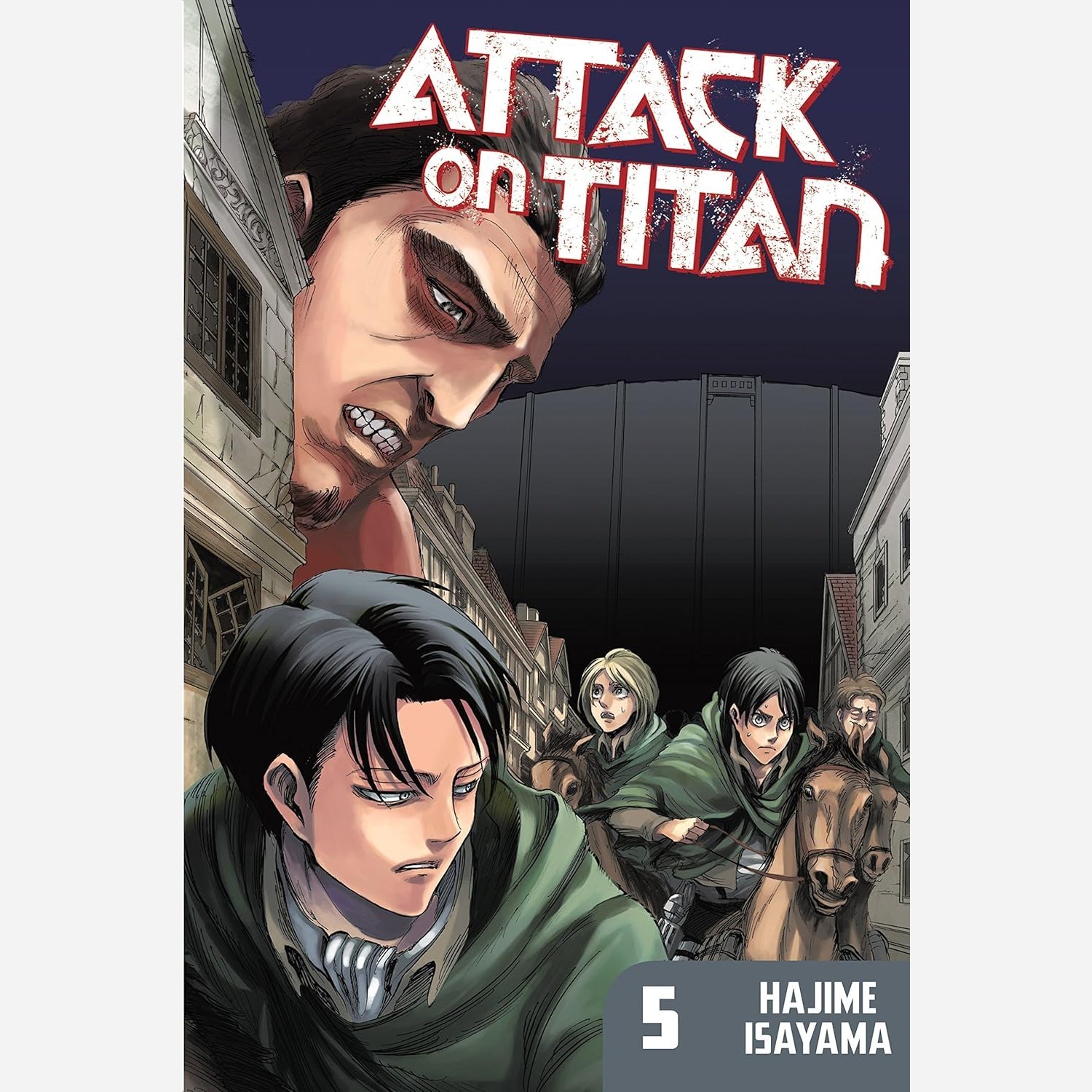مانگا اتک آن تایتان Attack on Titan 5 (حمله به تایتان)
