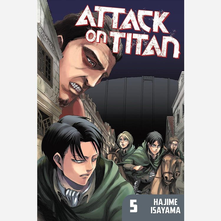 مانگا اتک آن تایتان Attack on Titan 5 (حمله به تایتان)