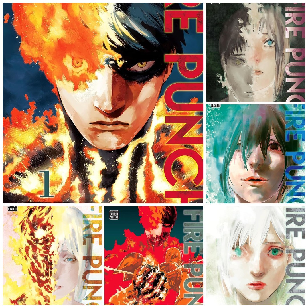 پک مانگا فایر پانچ Fire Punch انگلیسی و فارسی