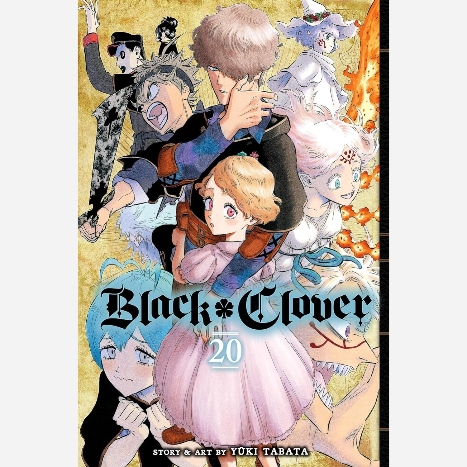 مانگا شبدر سیاه Black Clover 20 (بلک کلاور 20)