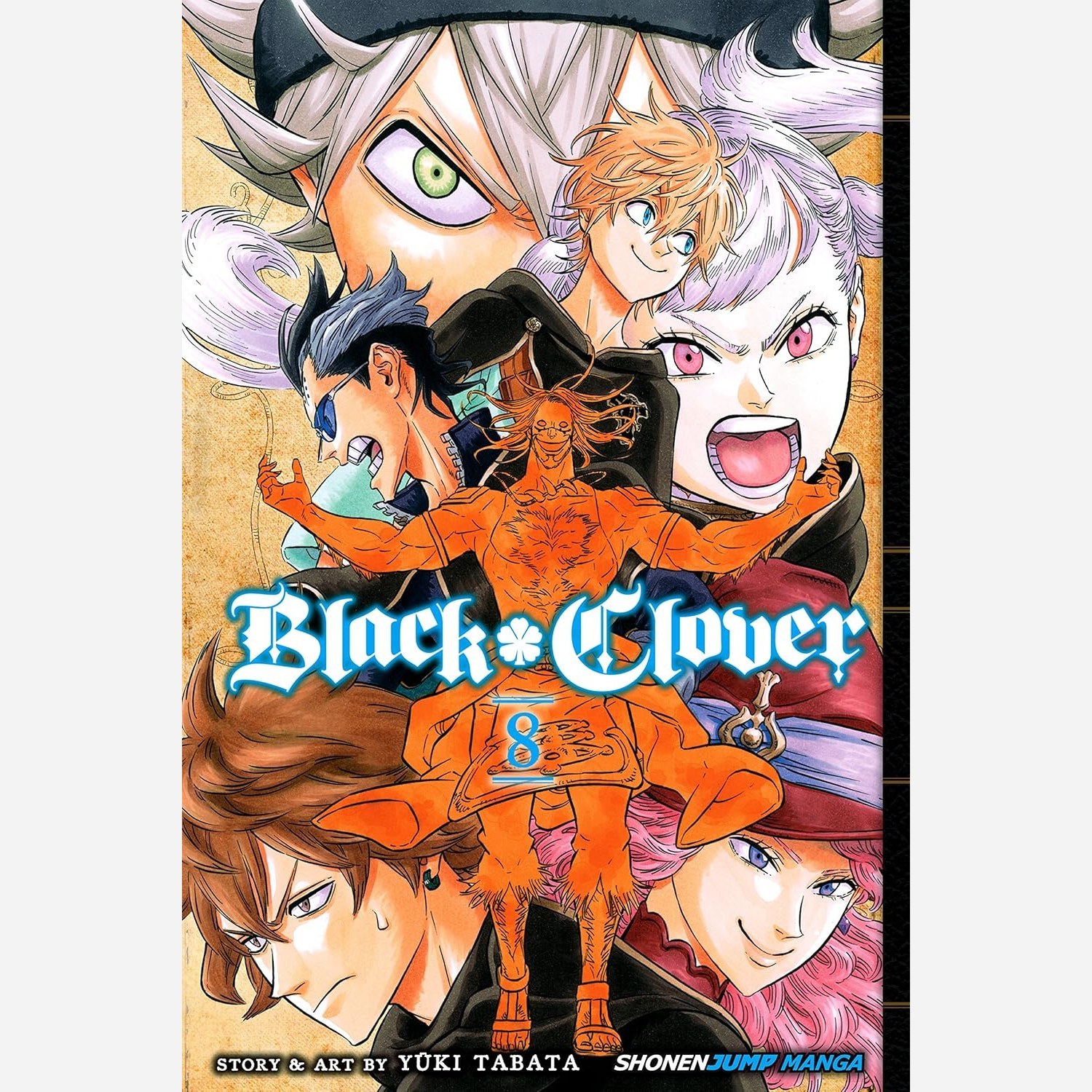 مانگا شبدر سیاه Black Clover 8 (بلک کلاور 8)