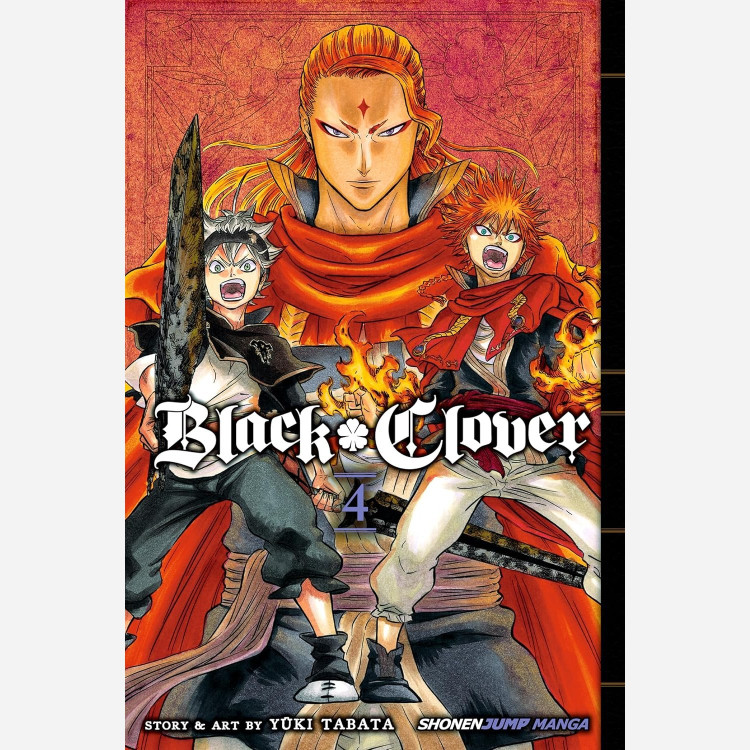مانگا شبدر سیاه Black Clover 4 (بلک کلاور 4)
