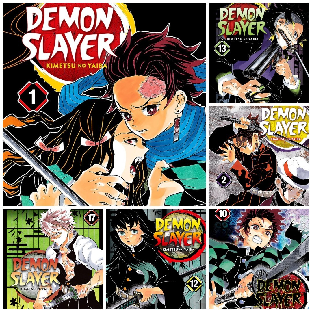 پک مانگا دمون اسلیر Demon Slayer Kimetsu no Yaiba شیطان کش