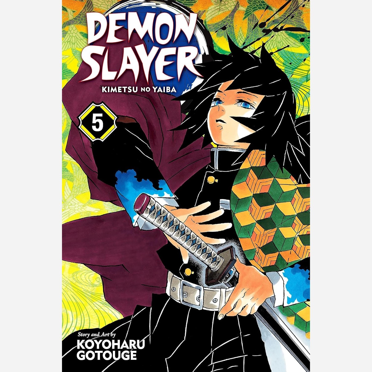 مانگا دمون اسلیر Demon Slayer Kimetsu no Yaiba 5 (شیطان کش 5)