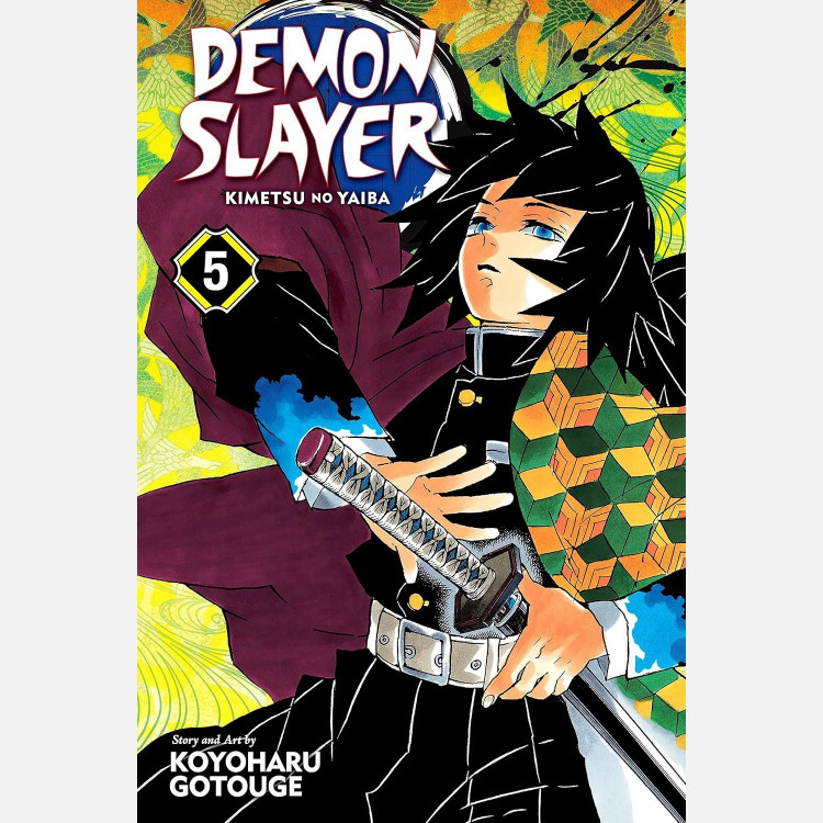 مانگا دمون اسلیر Demon Slayer Kimetsu no Yaiba 5 (شیطان کش 5)