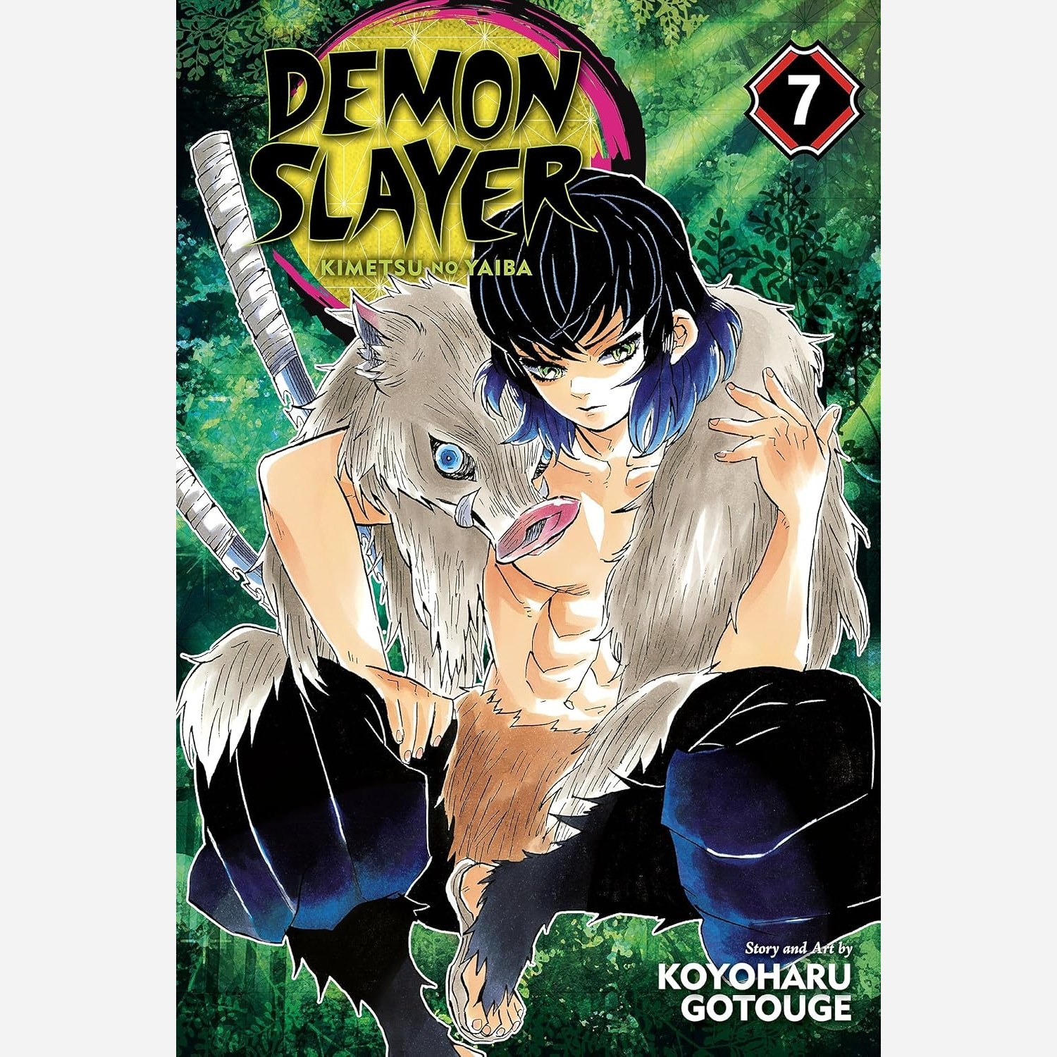 مانگا دمون اسلیر Demon Slayer Kimetsu no Yaiba 7 (شیطان کش 7)