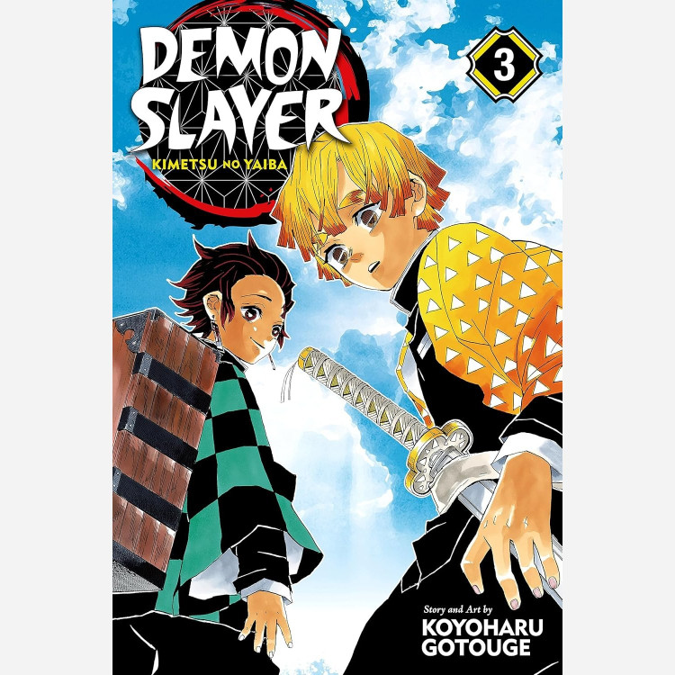 مانگا دمون اسلیر Demon Slayer Kimetsu no Yaiba 3 (شیطان کش 3)