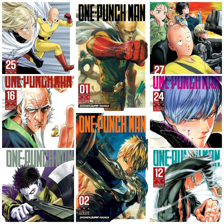 پک مانگا وان پانچ من One Punch Man (مرد تک مشتی)
