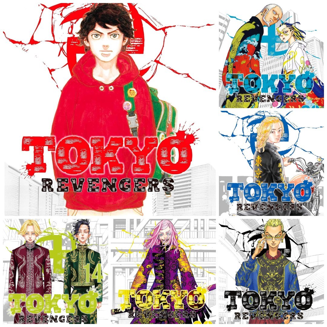 پک مانگا توکیو رونجرز Tokyo Revengers (انتقام جویان توکیو)