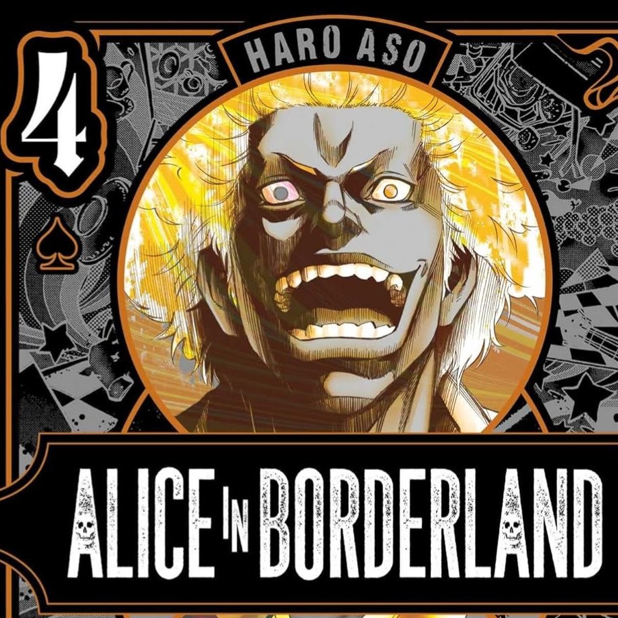 مانگا آلیس در سرزمین مرزی Alice in Borderland 4 انگلیسی