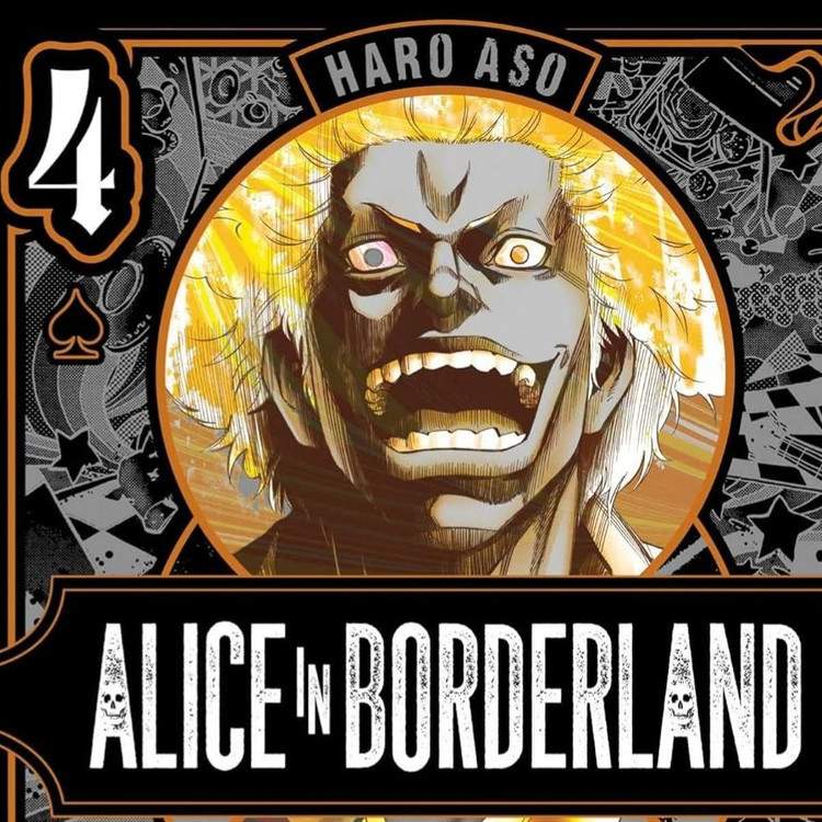 مانگا آلیس در سرزمین مرزی Alice in Borderland 4 انگلیسی