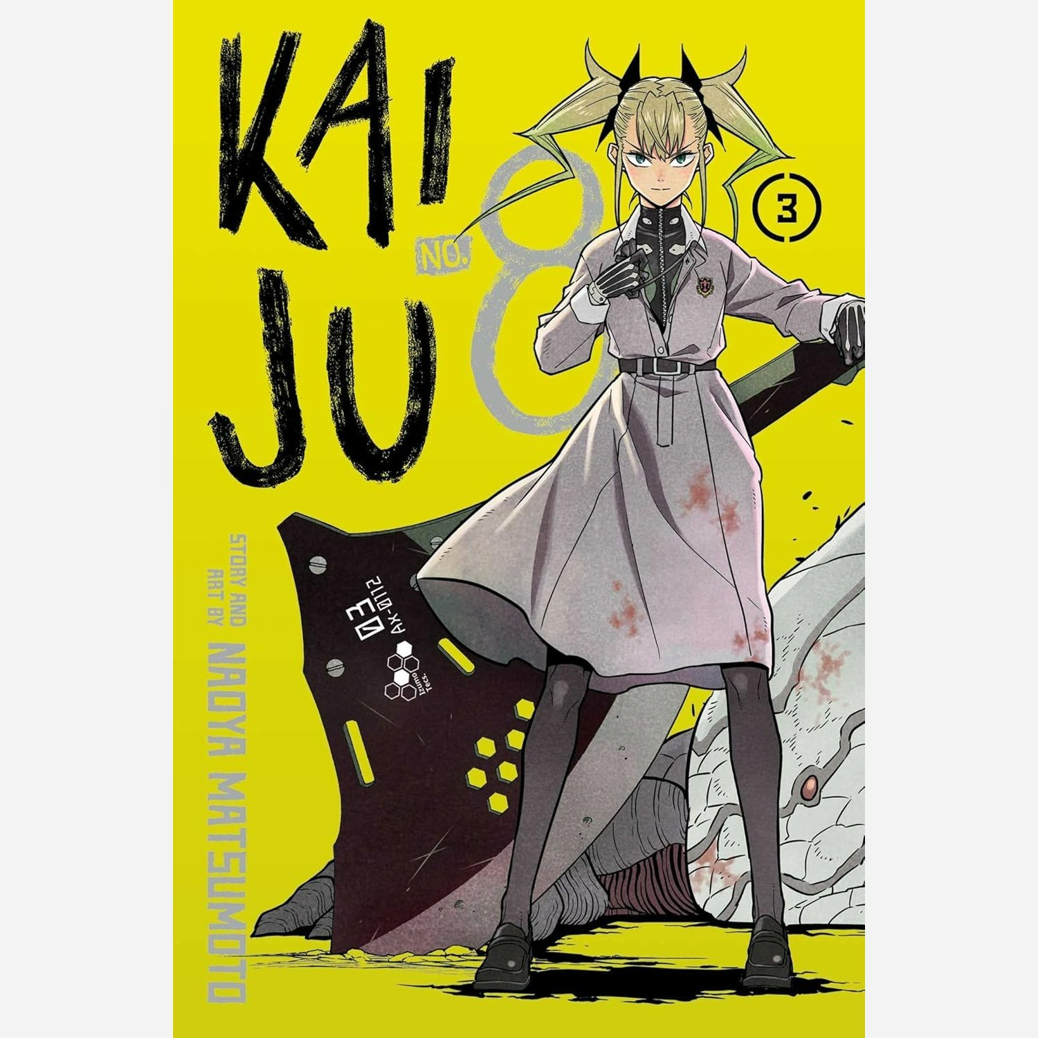 مانگا هیولا شماره هشت Kaiju No. 8 vol 3 انگلیسی