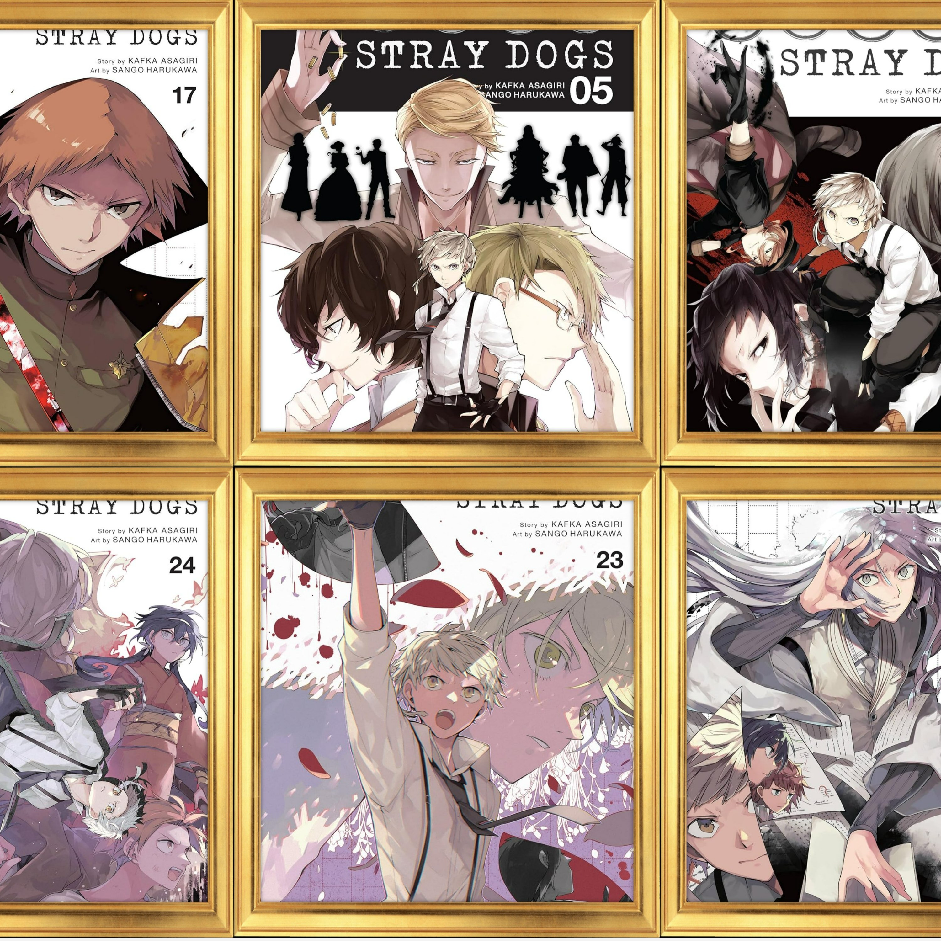 پک مانگا سگ های ولگرد بانگو Bungo Stray Dogs تخفیف دار انگلیسی