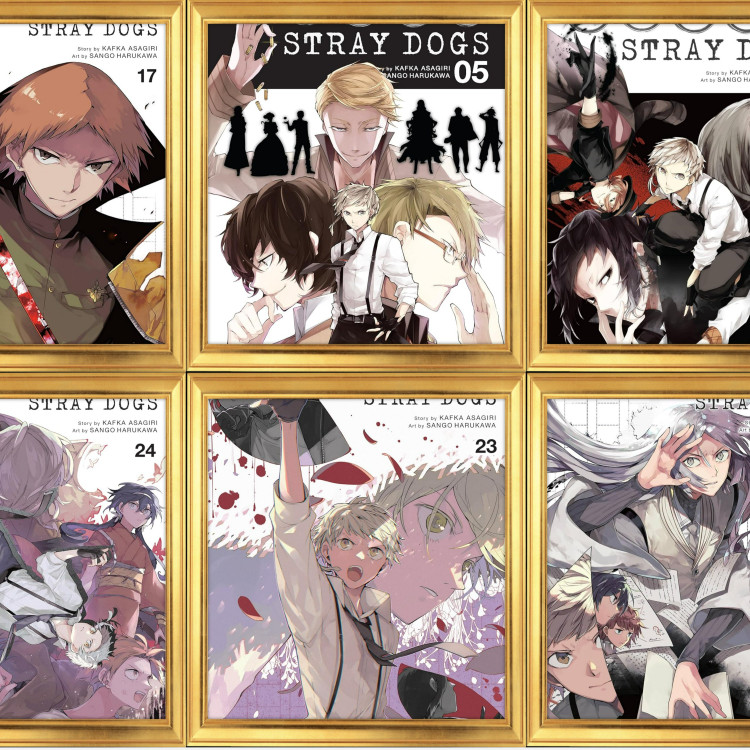 پک مانگا سگ های ولگرد بانگو Bungo Stray Dogs تخفیف دار انگلیسی