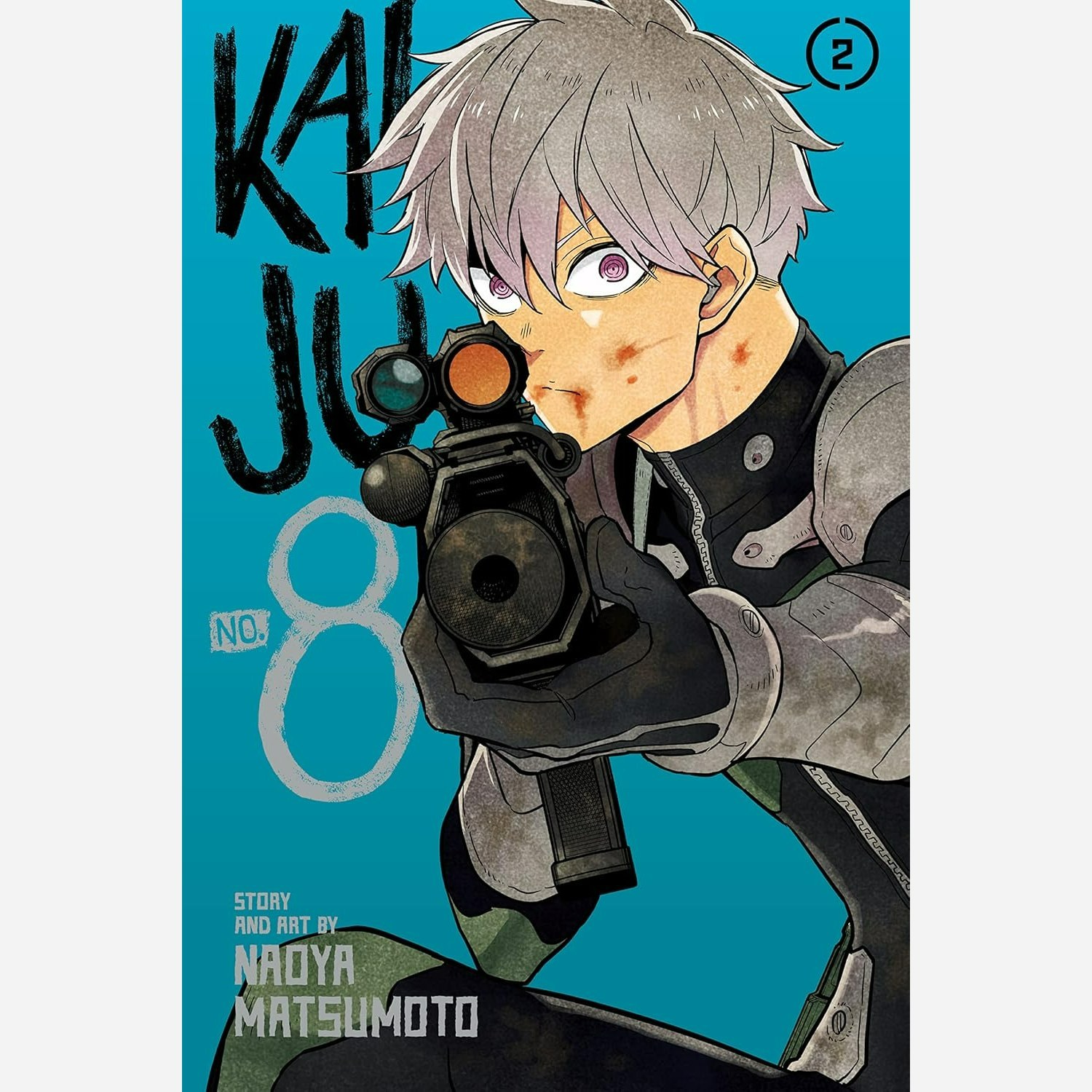 مانگا هیولا شماره هشت Kaiju No. 8 vol 2 انگلیسی