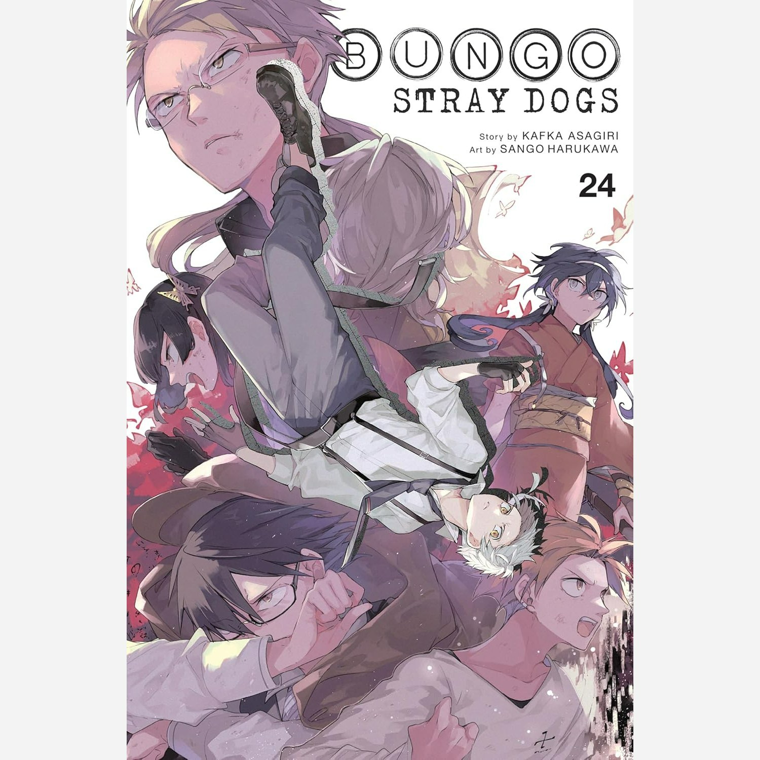 مانگا سگ های ولگرد بونگو Bungo Stray Dogs 24 انگلیسی