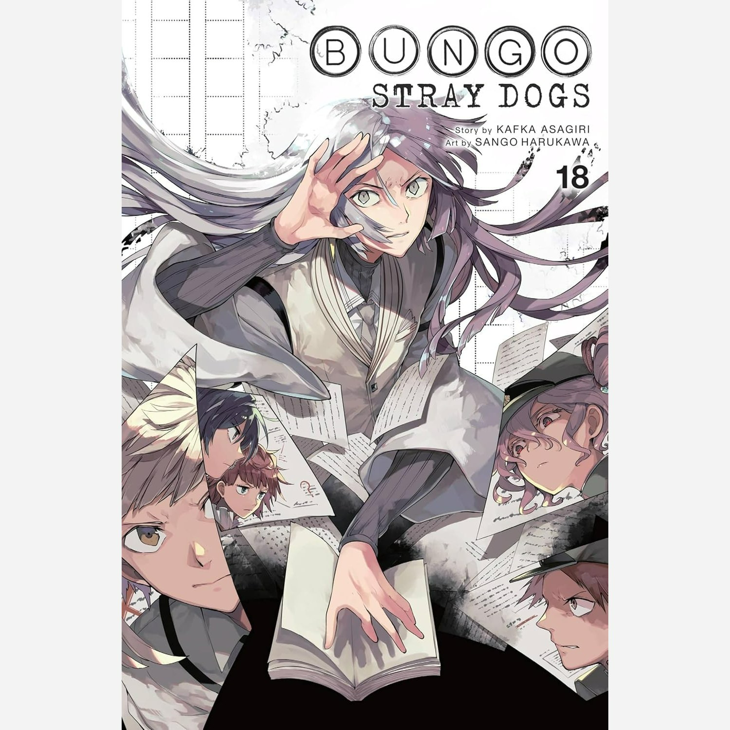 مانگا Bungo Stray Dogs 18 سگ های ولگرد بانگو 18 انگلیسی