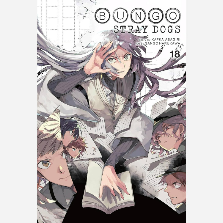 مانگا Bungo Stray Dogs 18 سگ های ولگرد بانگو 18 انگلیسی