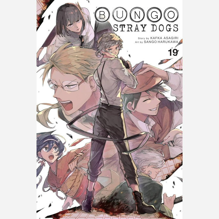 مانگا Bungo Stray Dogs 19 سگ های ولگرد بانگو 19 انگلیسی