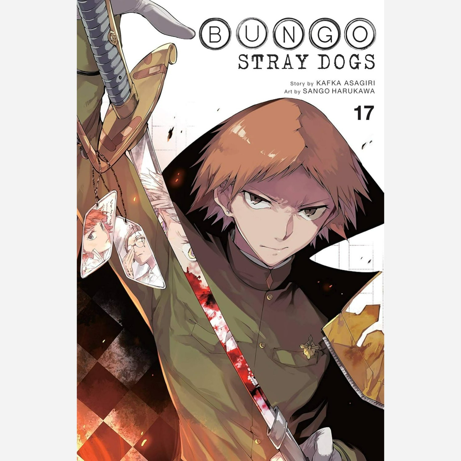 مانگا Bungo Stray Dogs 17 سگ های ولگرد بانگو 17 انگلیسی