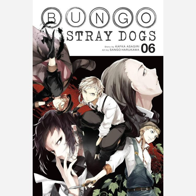 مانگا سگ های ولگرد بانگو Bungo Stray Dogs 6 انگلیسی