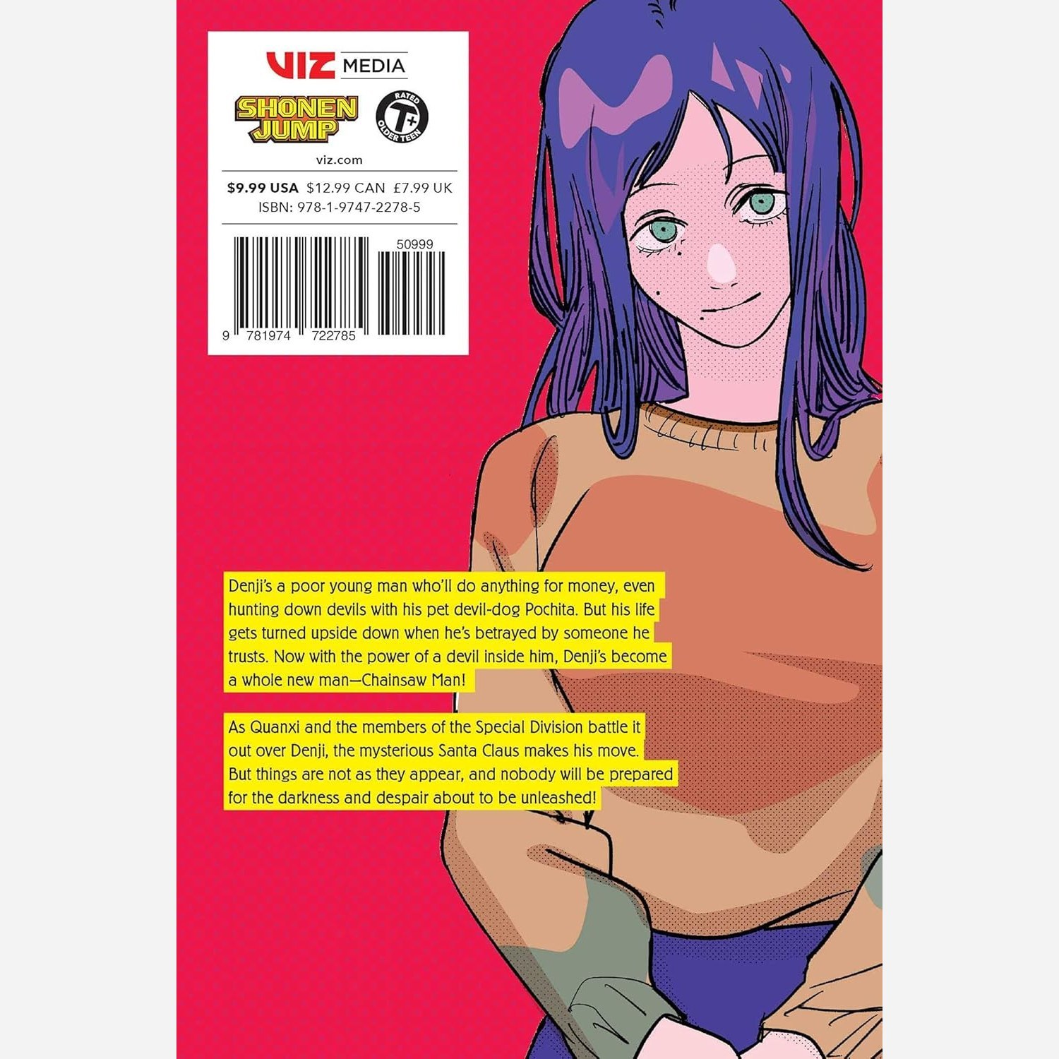 مانگا چینساومن 8 Chainsaw Man (مرد اره ای 8) انگلیسی