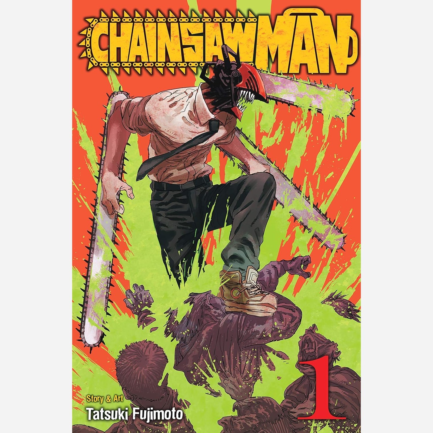 مانگا چینساومن 1 Chainsaw Man (مرد اره ای) انگلیسی