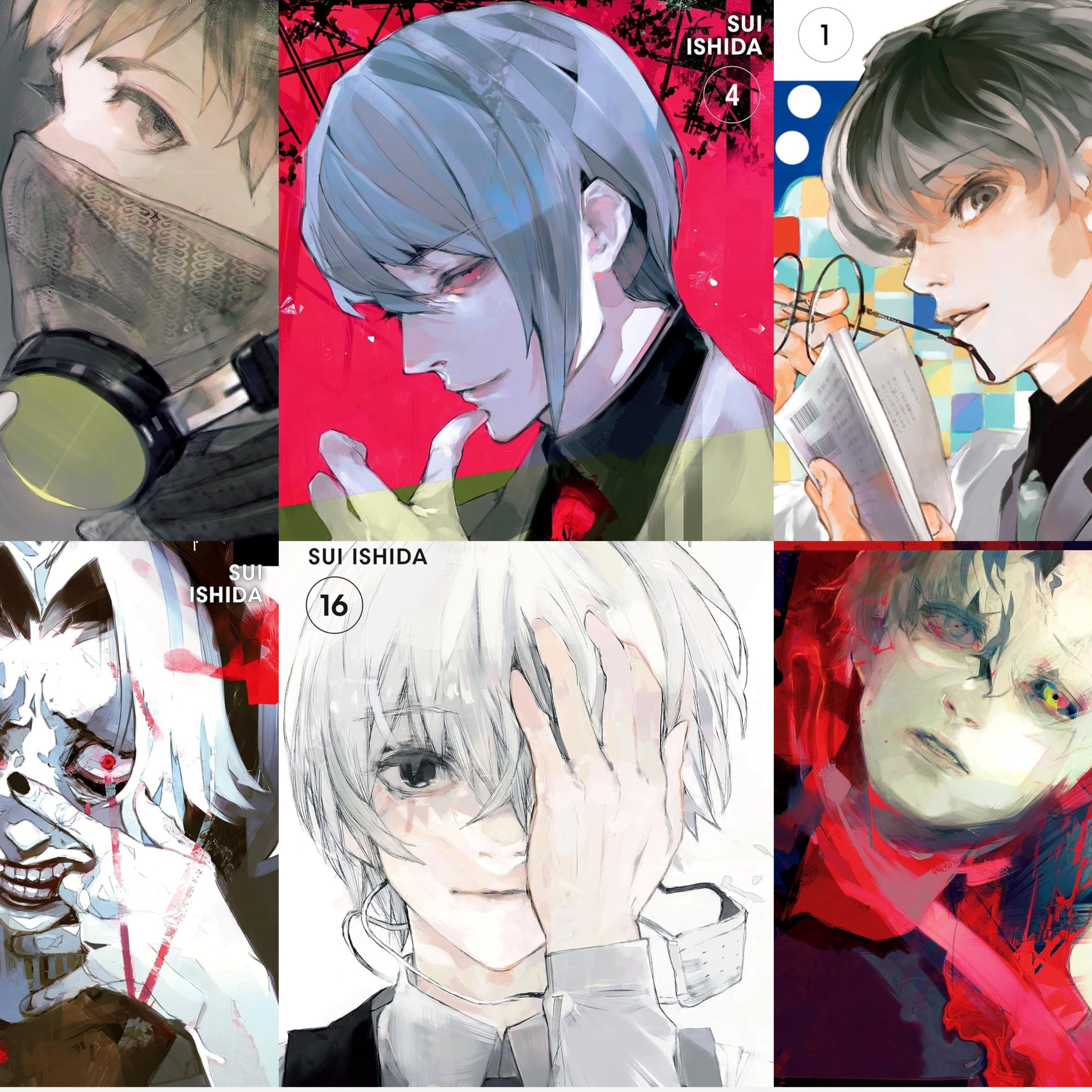 پک مانگا توکیو غول بازگشت Tokyo Ghoul re تخفیف دار انگلیسی