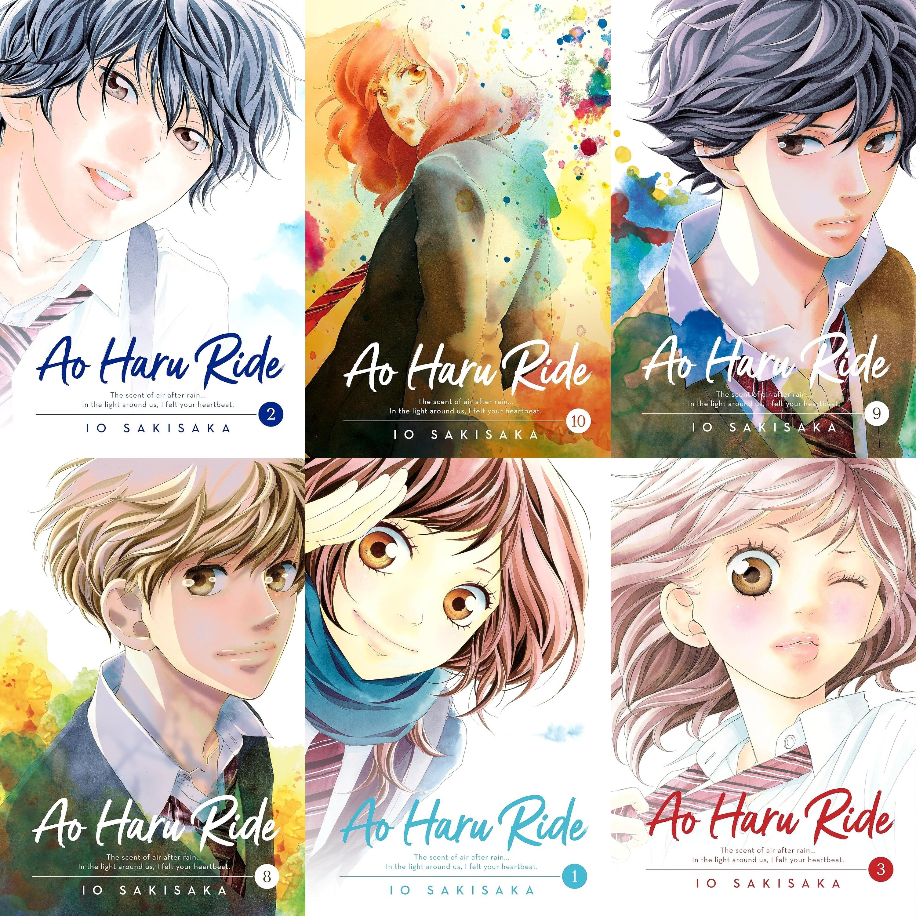 پک کامل مانگا آو هارو راید Ao Haru Ride انگلیسی