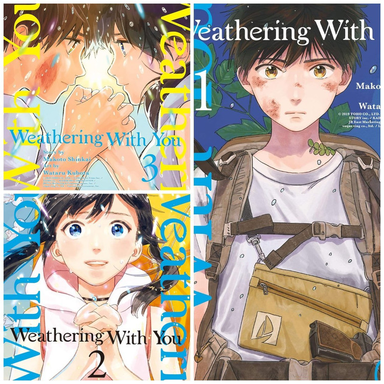 پک مانگا Weathering With You (آب و هوا با تو) انگلیسی